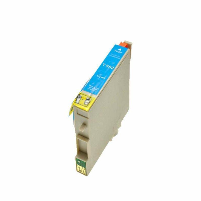 Cyan Epson T0552 Compatible Ink Cartridge