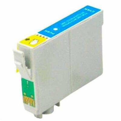 Cyan Epson T0802 Compatible Ink Cartridge