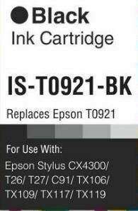 Black Epson T0921 Compatible Ink Cartridge