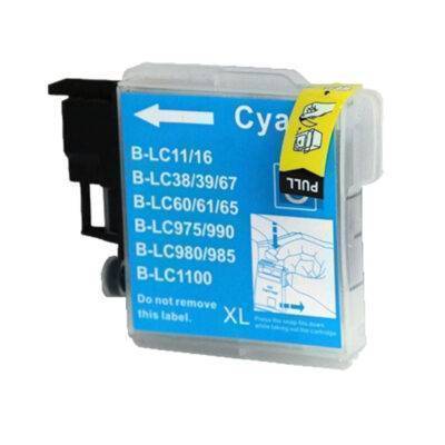 Cyan Brother LC39 Compatible Ink Cartridge