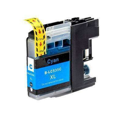 Cyan Brother LC535C XL Compatible Ink Cartridge