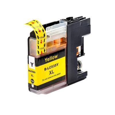 Yellow Brother LC535Y XL Compatible Ink Cartridge