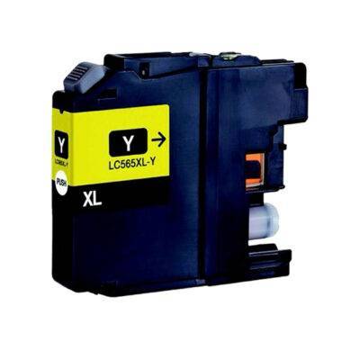 Yellow Brother LC565 Compatible Ink Cartridge