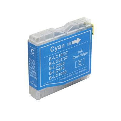 Cyan Brother LC57 Compatible Ink Cartridge