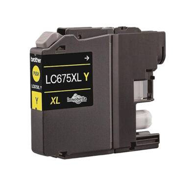 Yellow Brother LC675 XL Compatible Ink Cartridge