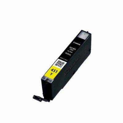 Yellow Canon CLI-451Y Compatible Ink Cartridge