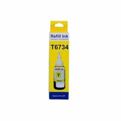 Compatible Yellow Epson T6734Y Ink Bottle